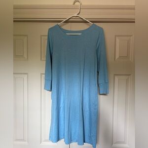 Lilly Pulitzer Light Blue 3/4 Sleeve Dress